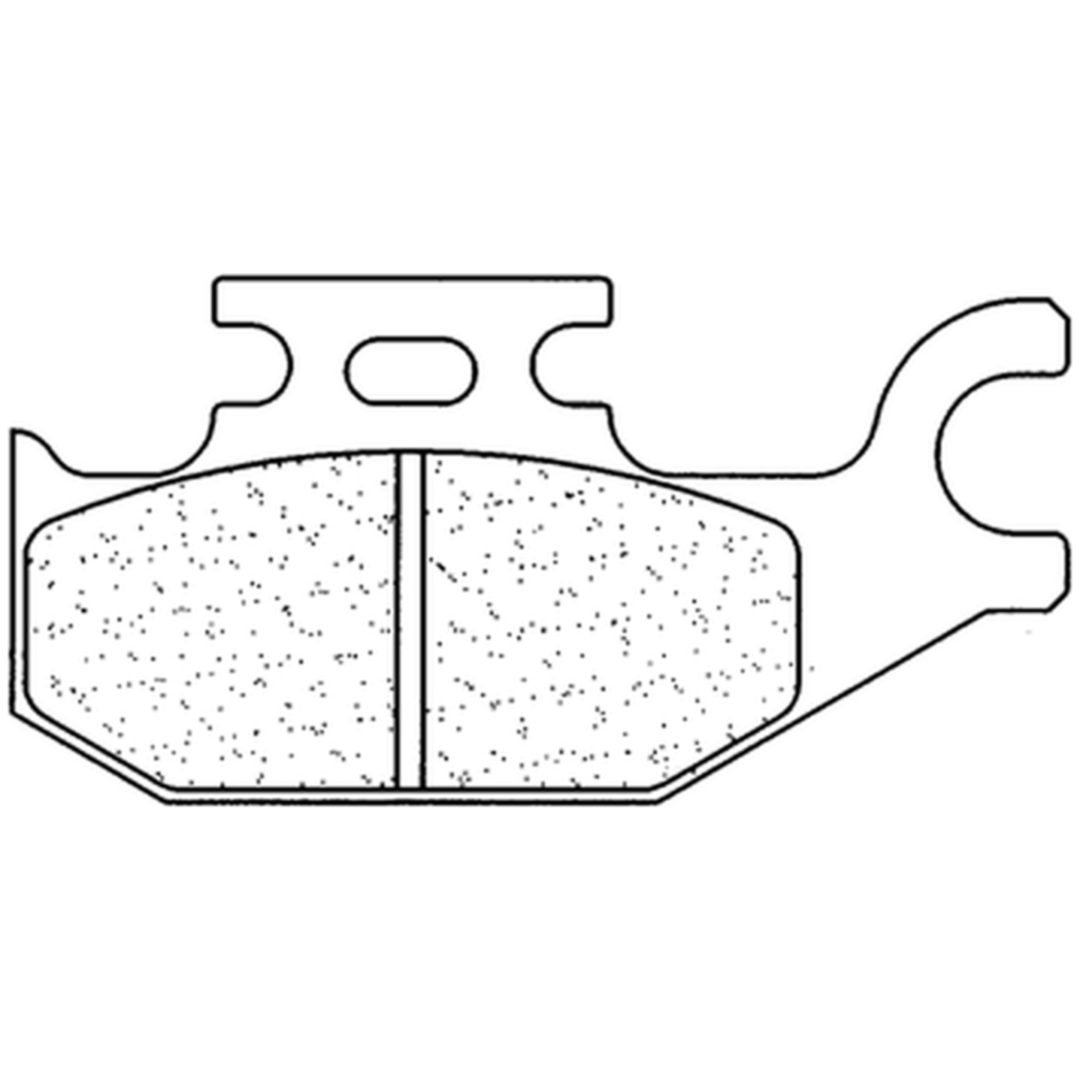 Bromsbelägg Off-Road Sintrade CL BRAKES