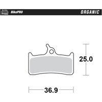 Bromsbelägg Organic MOTO-MASTER