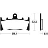 Bromsbelägg Racing Sinter MCR186 TECNIUM – miniatyr 2