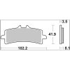 Bromsbelägg RC Carbon Ceramic Racing Upgrade Line BREMBO – miniatyr 3
