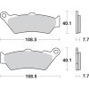 Bromsbelägg Rst Sintrade SBS Bromsbelägg – miniatyr 2