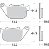 Bromsbelägg Rst Sintrade SBS Bromsbelägg – miniatyr 2