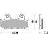 Bromsbelägg Rst Sintrade SBS Bromsbelägg – miniatyr 2