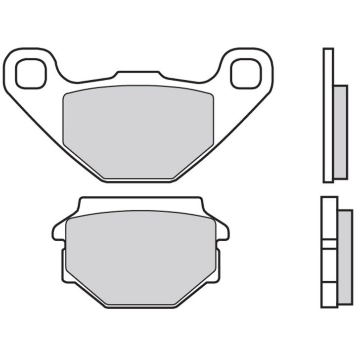 Bromsbelägg Scooter Kolkermiska BREMBO – bild 3