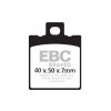Bromsbelägg SFA-HH Street EBC Brown – miniatyr 1