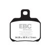Bromsbelägg SFA-HH Street EBC Brown – miniatyr 1