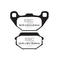 Bromsbelägg SFA-HH Street EBC
