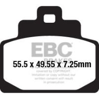 Bromsbelägg SFA-HH Street Fram EBC