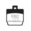Bromsbelägg SFAC Street EBC Svart – miniatyr 1