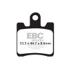Bromsbelägg SFAC Street EBC Svart – miniatyr 1