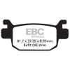 Bromsbelägg SFAC Street EBC Svart – miniatyr 1