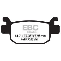 Bromsbelägg SFAC Street EBC