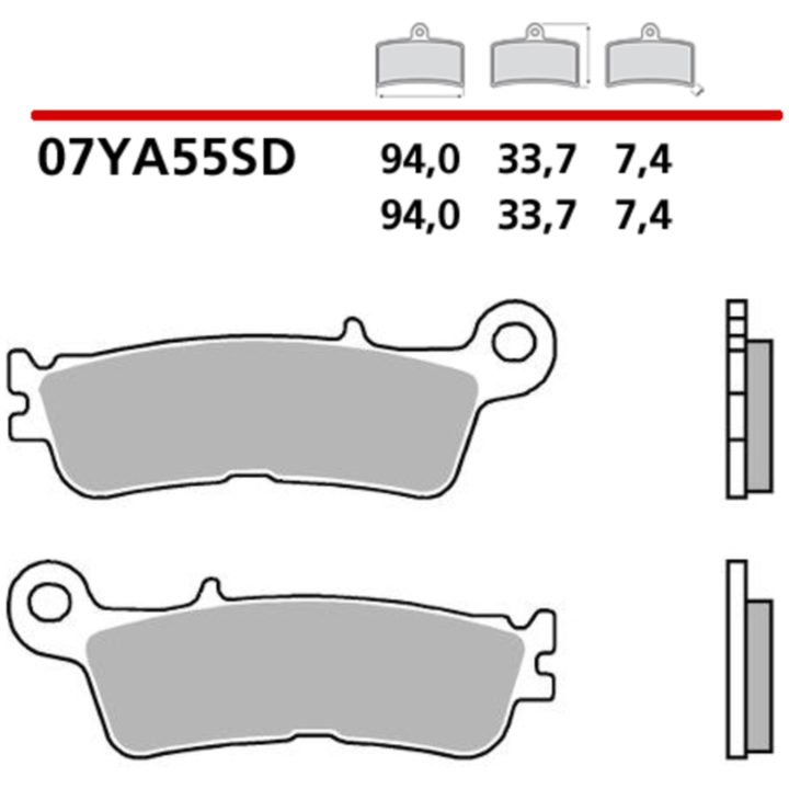 Bromsbelägg Sinter BREMBO – bild 2