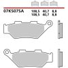 Bromsbelägg Sinter BREMBO – miniatyr 1