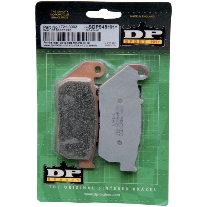 Bromsbelägg Sinter DP BRAKES Grå – bild 2