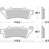 Bromsbelägg Sinter LA Prime Line BREMBO – miniatyr 3