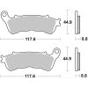 Bromsbelägg Sinter LA Prime Line BREMBO – miniatyr 2