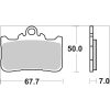 Bromsbelägg Sinter SA Prime Line BREMBO – miniatyr 2