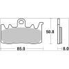 Bromsbelägg Sinter SR Xtra Line BREMBO – miniatyr 2