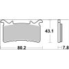 Bromsbelägg Sinter SR Xtra Line BREMBO – miniatyr 3