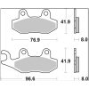 Bromsbelägg Sinter XS Prime Line BREMBO – miniatyr 3