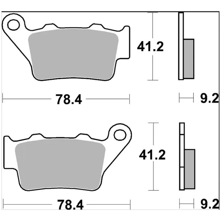 Bromsbelägg Sinter XS Prime Line BREMBO – bild 2