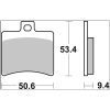 Bromsbelägg Sinter XS Prime Line BREMBO – miniatyr 3
