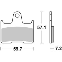 Bromsbelägg Sintermetall BREMBO