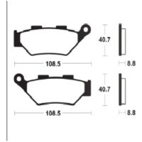 Bromsbelägg Sintermetall TECNIUM