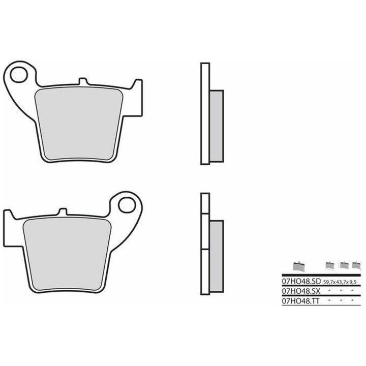 Bromsbelägg Sintrad Metall Brembo – bild 2