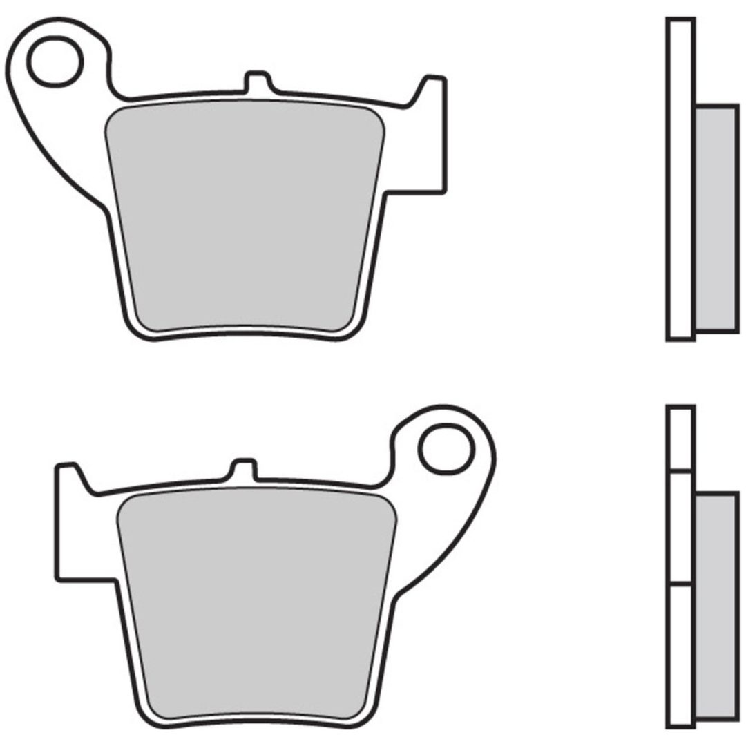 Bromsbelägg Sintrad Metall Brembo – bild 3