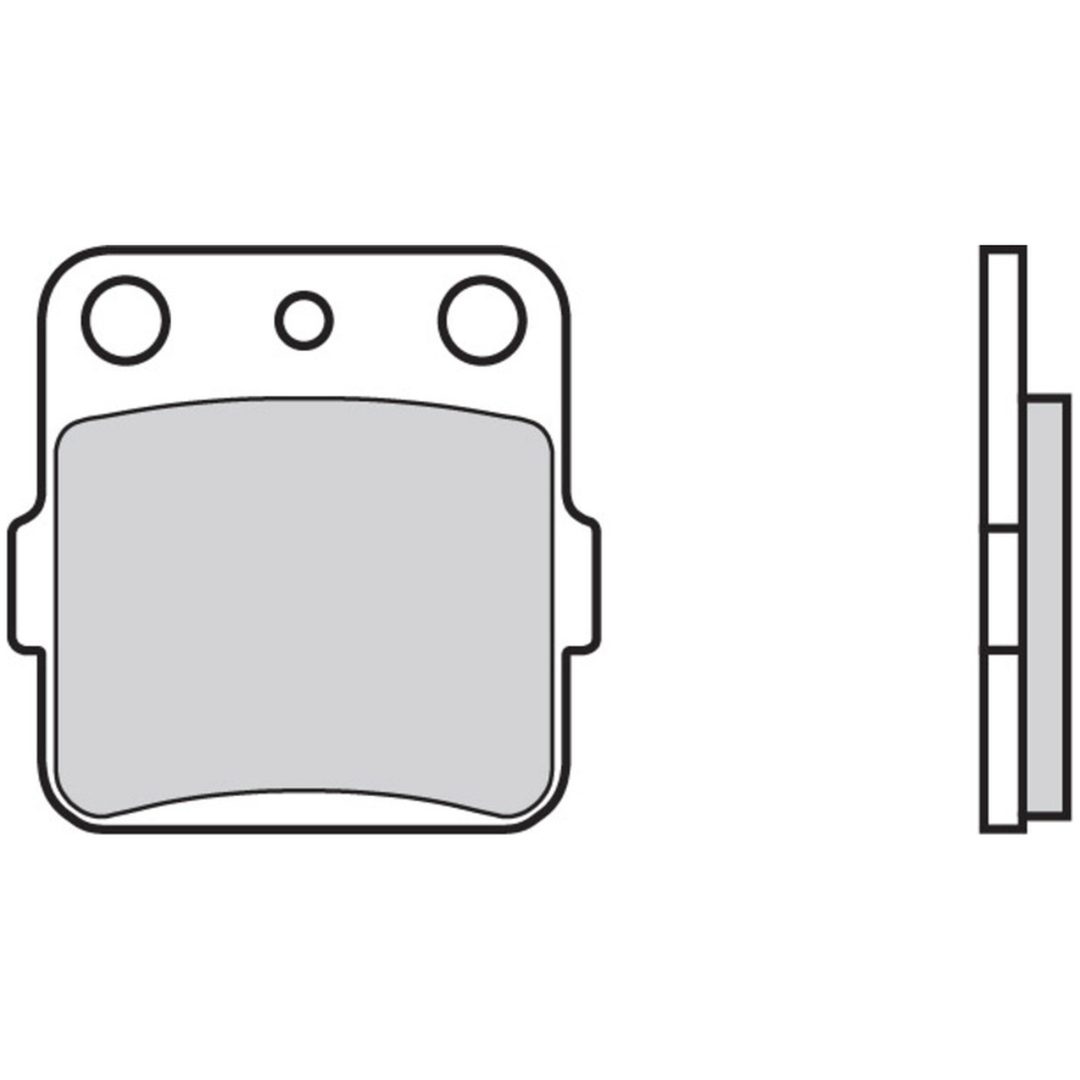 Bromsbelägg Sintrad Metall Brembo – bild 3