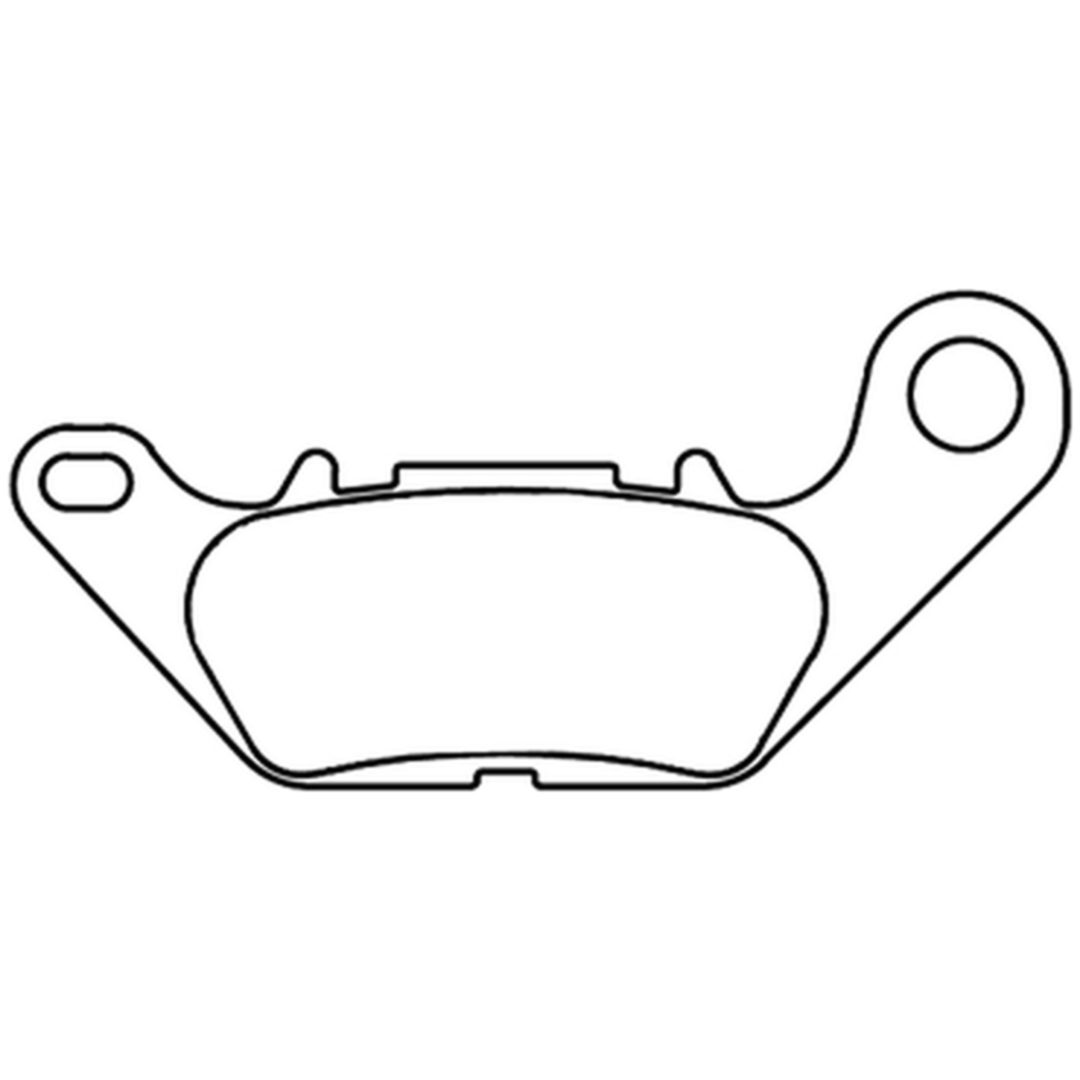 Bromsbelägg Sintrad Metall CL Brakes – bild 3