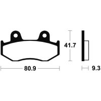 Bromsbelägg Sintrad Metall Tecnium