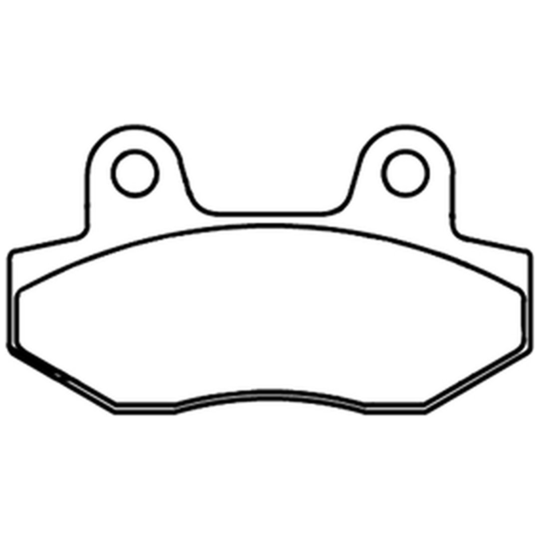 Bromsbelägg Sintrade CL BRAKES – bild 3