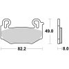 Bromsbelägg Sintrade SBS – miniatyr 2