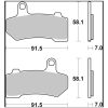Bromsbelägg SP Prime Line Sintrade BREMBO – miniatyr 2