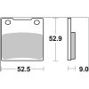 Bromsbelägg SP Prime Line Sintrade BREMBO – miniatyr 3