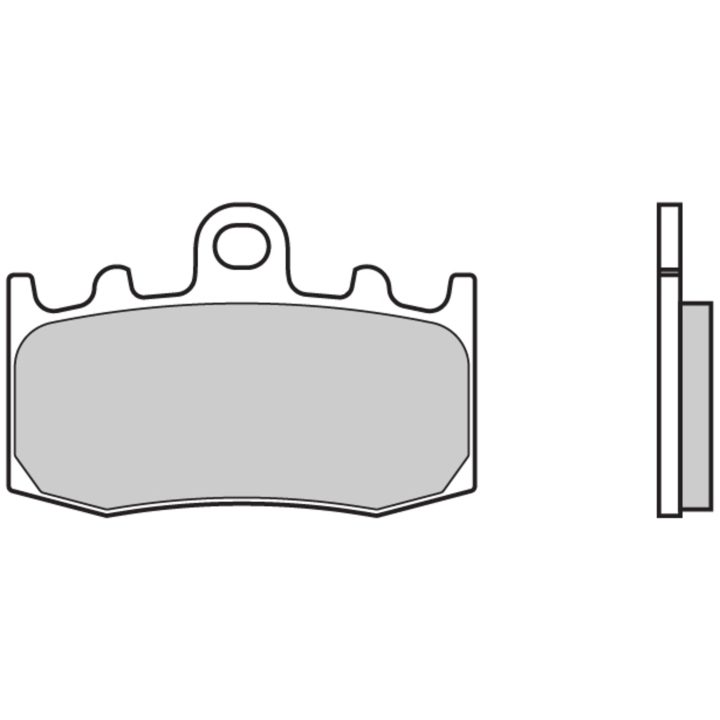Bromsbelägg Sport Sintrad Metall Brembo Natural – bild 2