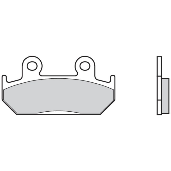 Bromsbelägg Sport Sintrad Metall Brembo Natural – bild 2