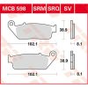 Bromsbelägg SRM TRW Silver – miniatyr 1