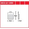 Bromsbelägg SRM TRW Silver – miniatyr 1