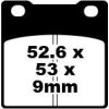 Bromsbelägg STREET BAK Double-H Metal Sintered EBC Bak – miniatyr 1