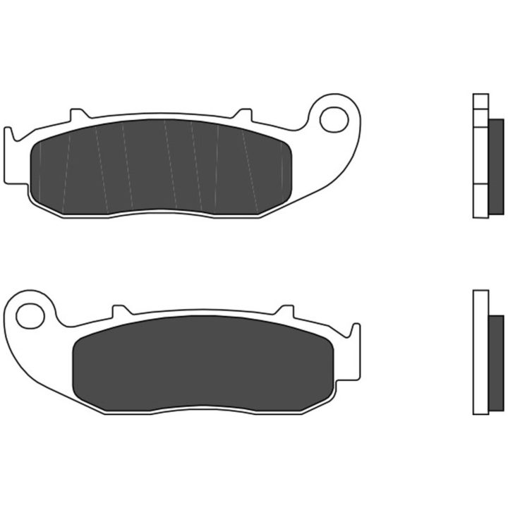 Bromsbelägg Street Carbon Ceramic BREMBO – bild 3