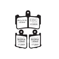 Bromsbelägg STREET FRAM Double-H Metal Sintered EBC