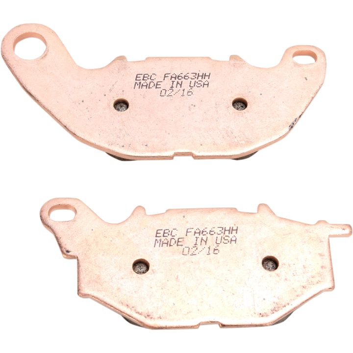 Bromsbelägg STREET FRAM Double-H Metal Sintered EBC Fram – bild 2