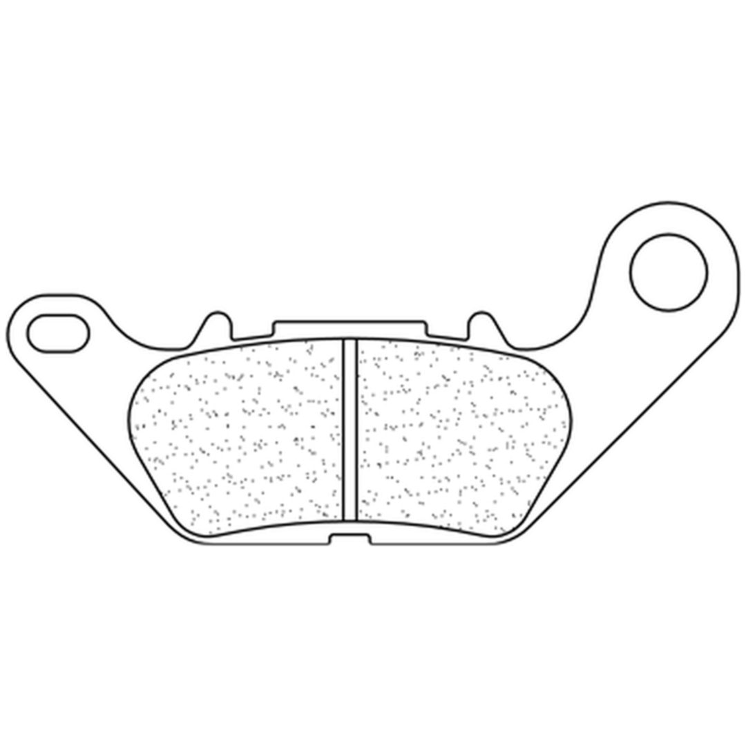 Bromsbelägg Street Sintrade CL BRAKES