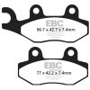 Bromsbelägg TT EBC – miniatyr 2