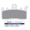 Bromsbelägg X-Race Titanium Street Fram DP BRAKES RDP Race pads are for race/track use only; not for street use – miniatyr 1