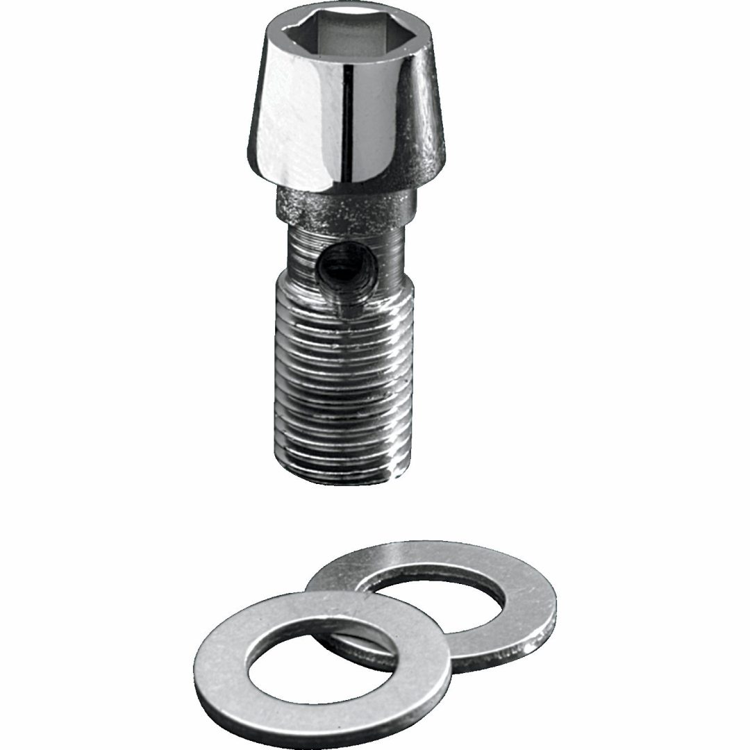 Bromsbult Konisk Polerad Krom/silver GARDNER-WESTCOTT